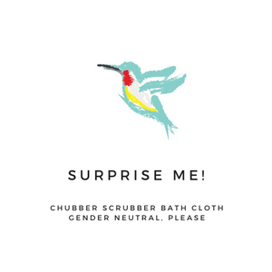 Chubber Scrubber™ Bath Cloth (Individual 1-Pack)